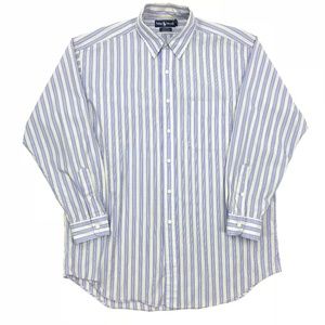 Ralph Lauren Blake striped button down 100% cotton